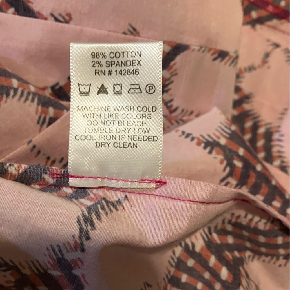 NWT RHODE Constrance Dress, Woven Geo Pink Red Size XS/S Extra Small/Small Boho - Picture 5 of 11